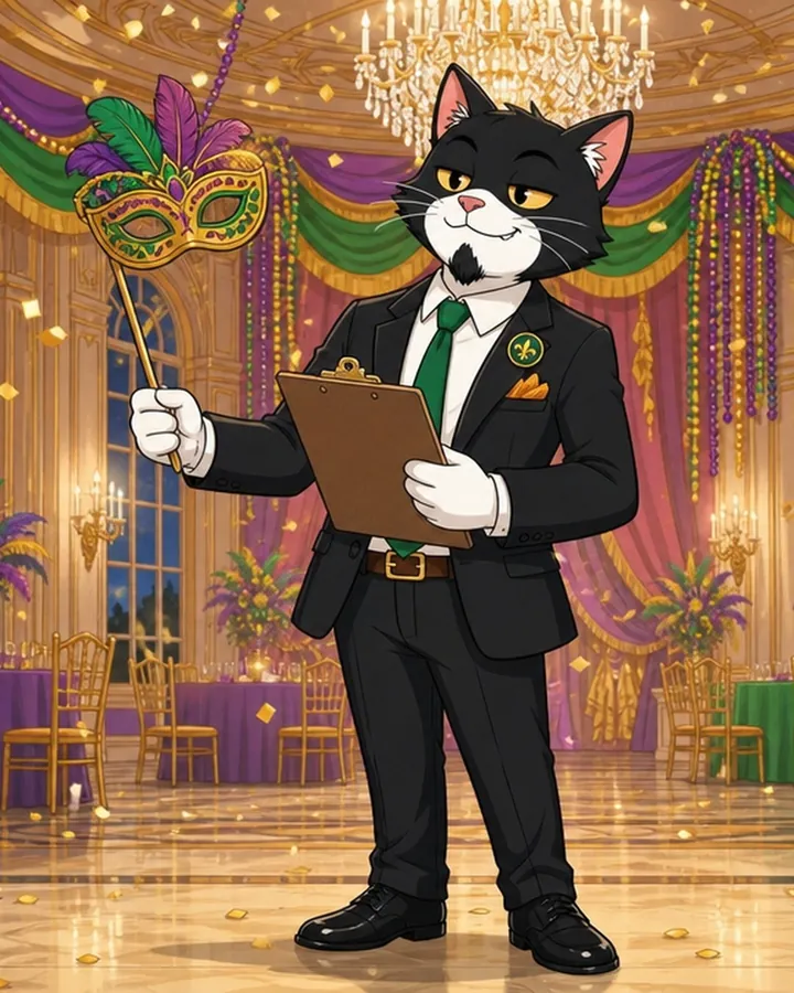 The Mardi Gras ball